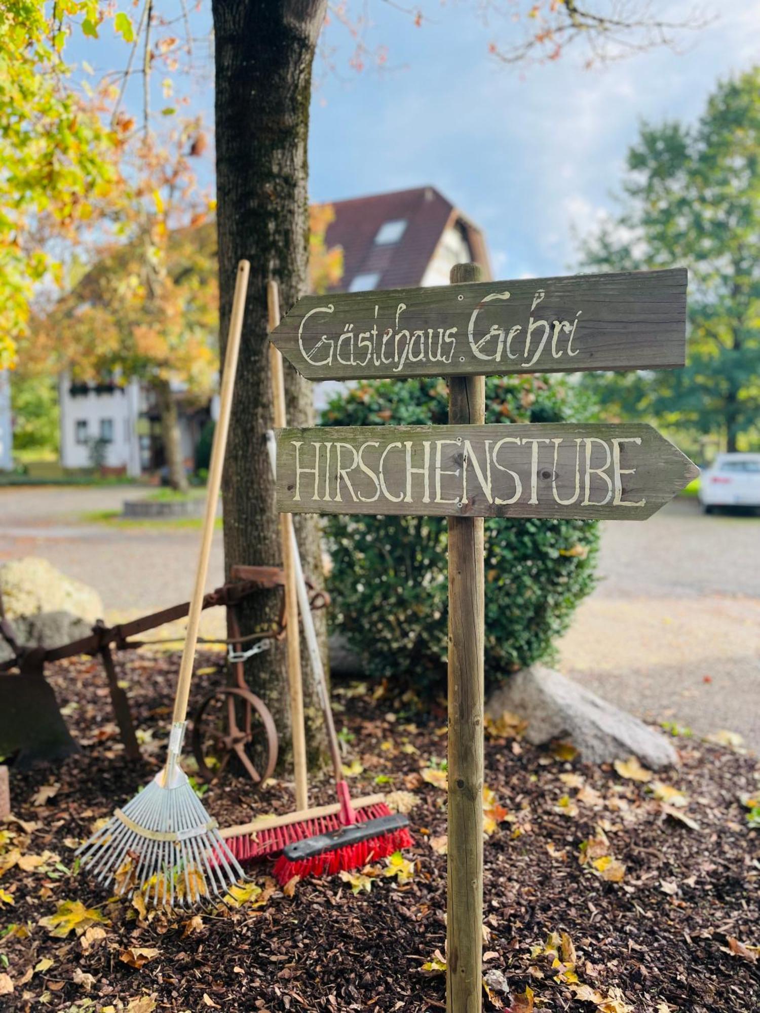 Gasthaus Hirschenstube & Gaestehaus Gehri Waldkirch Εξωτερικό φωτογραφία